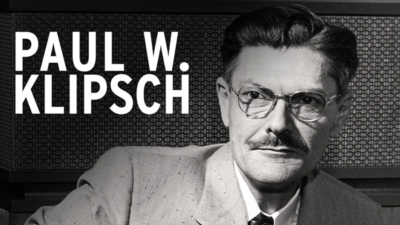 Cha đẻ của loa Klipsch là Paul W. Klipsch