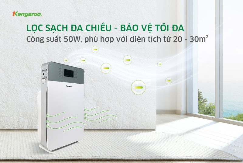 Máy lọc không khí Kangaroo KG30AP1