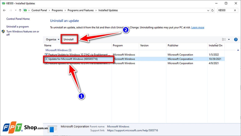 Lỗi 0x0000007c - 112