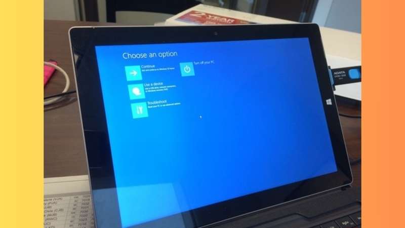 Chọn Troubleshoot