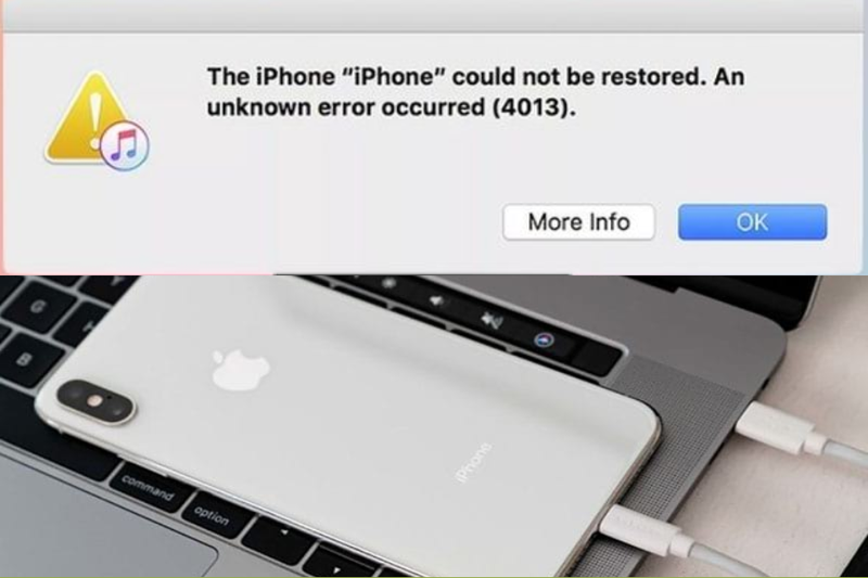 Lỗi 4013 khi restore iPhone (1)