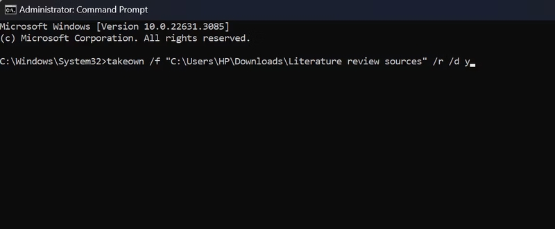 lỗi Access is denied trên Windows 11 - 10