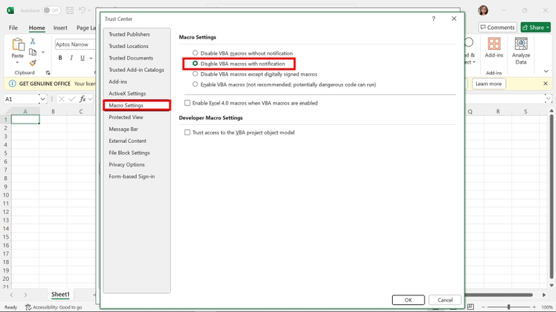 Lỗi Automatic update of links has been disabled hình 5
