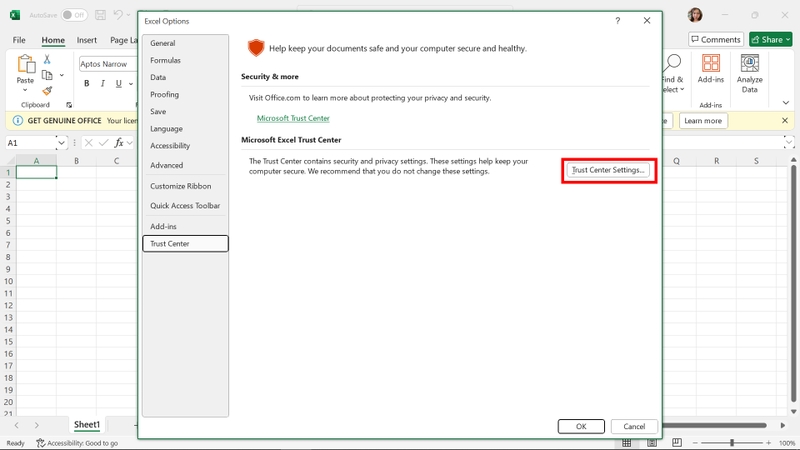 Lỗi Automatic update of links has been disabled hình 6