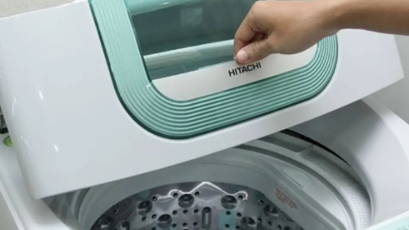 Nắp máy giặt không được đóng chặt
