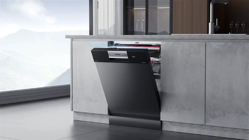 Lỗi E5 máy rửa bát Toshiba 1