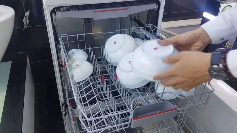 Lỗi E5 máy rửa bát Toshiba 3