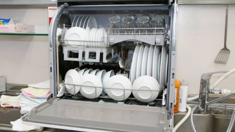 Lỗi E5 máy rửa bát Toshiba 4