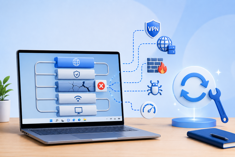 lỗi Network Protocols are Missing ảnh 5