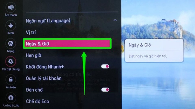 Lỗi SSL trên tivi LG 3