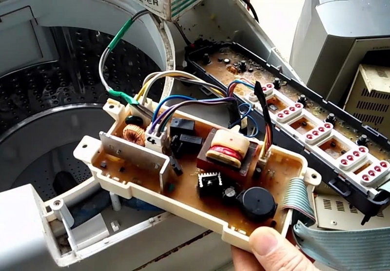 lỗi c01 máy giặt sharp nội địa ảnh 3