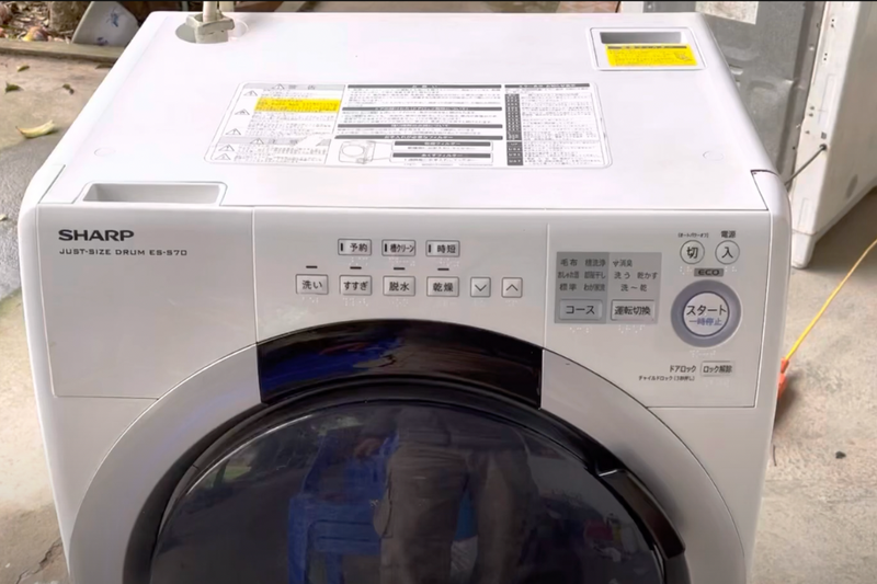 lỗi C10 máy giặt Sharp nội địa (1)