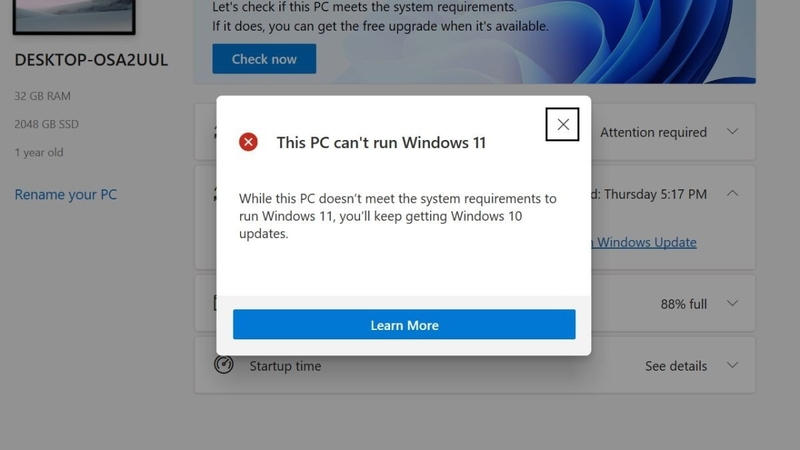 Lỗi cài Win 11 không thấy ổ cứng hình 8