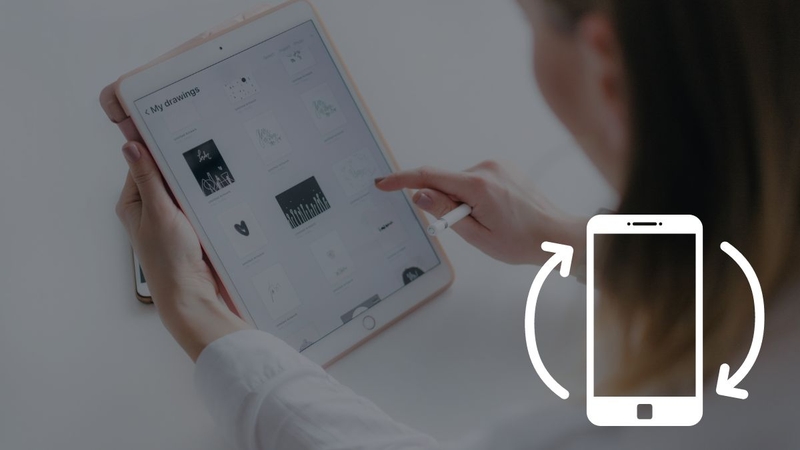 Lỗi cảm biến xoay màn hình iPad 1