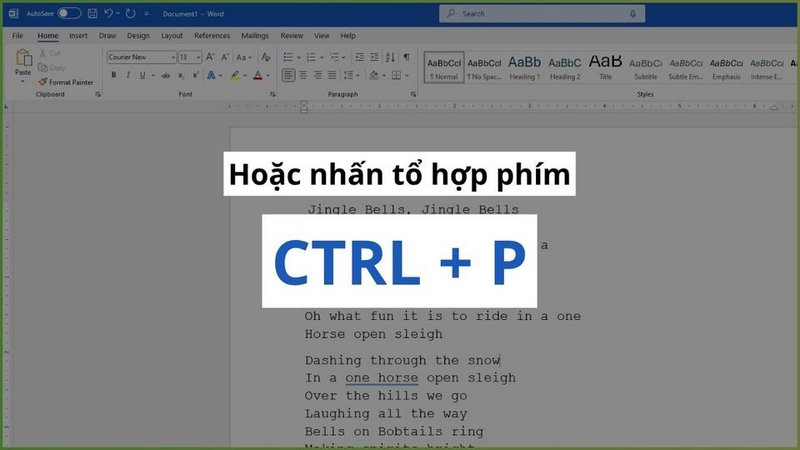 Tận dụng tính năng Print Preview