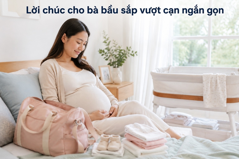 Lời chúc cho bà bầu sắp vượt cạn ngắn gọn