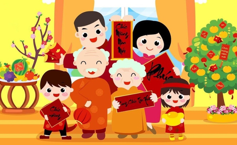lời chúc Tết 2025 ông bà hay hình 3