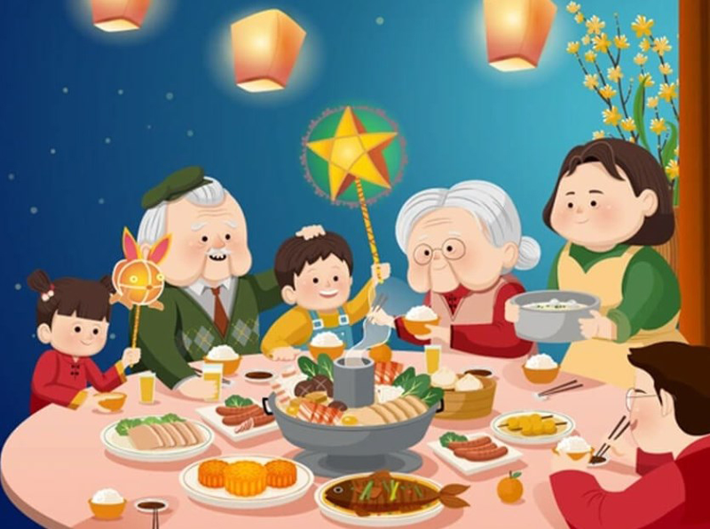 lời chúc Trung thu cho gia đình 5