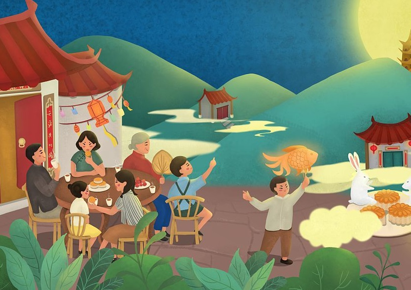 lời chúc Trung thu cho gia đình 3