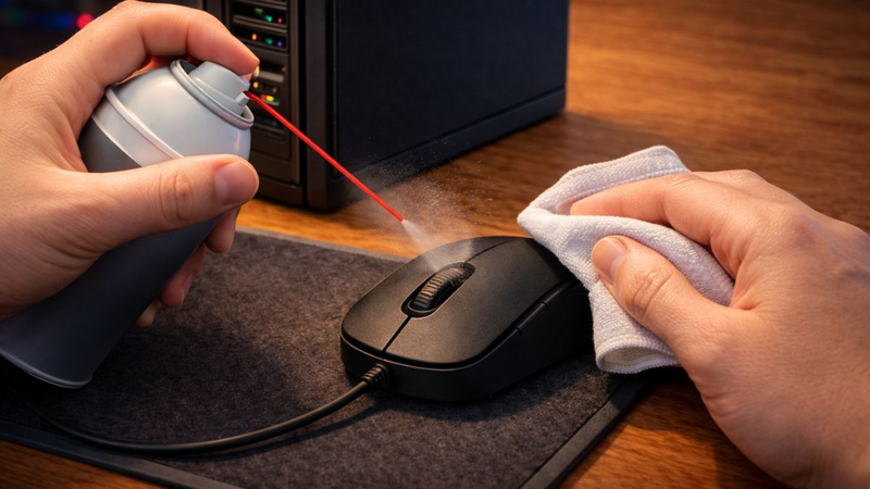 Lỗi chuột tự chạy trên màn hình 10