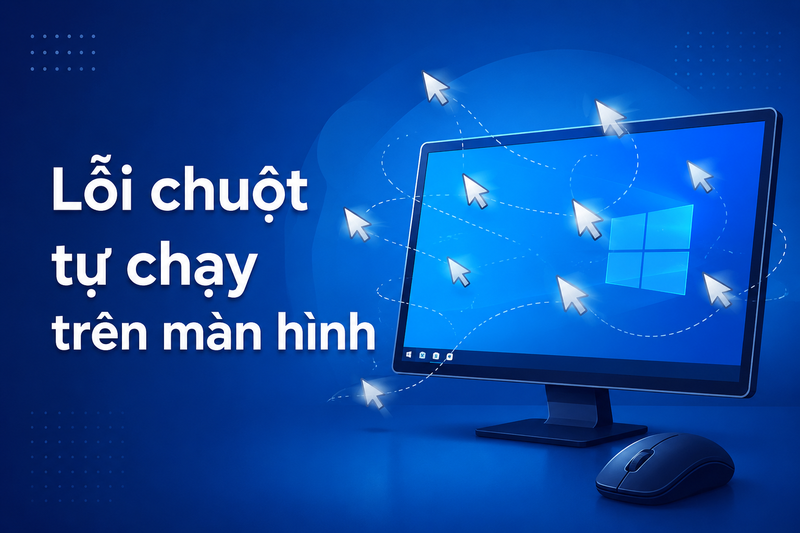 Lỗi chuột tự chạy trên màn hình 1