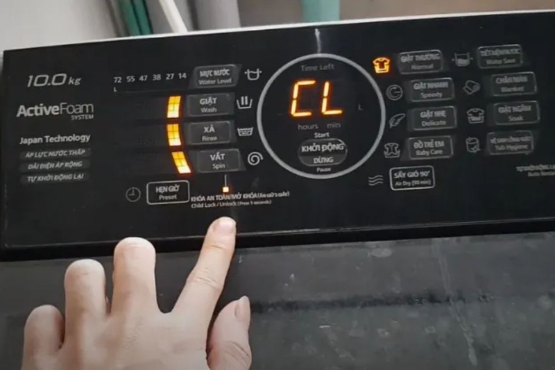 Lỗi CL máy giặt Panasonic (ảnh 4)