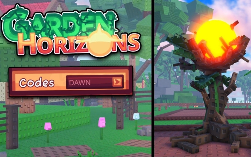 Tổng quan về Garden Horizons và code DAWN trong game
