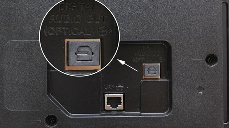 lỗi cổng Optical tivi Samsung 1