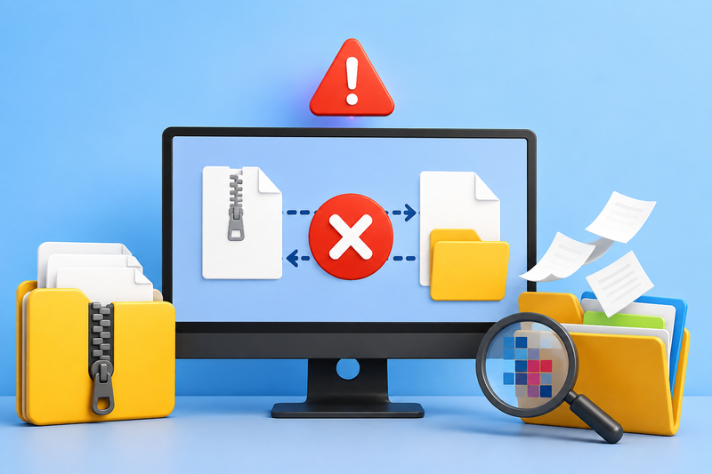 Lỗi CRC là gì? Vì sao giải nén file bị lỗi CRC?