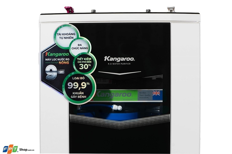 Máy lọc nước nóng nguội RO Kangaroo 9 lõi KG09A3