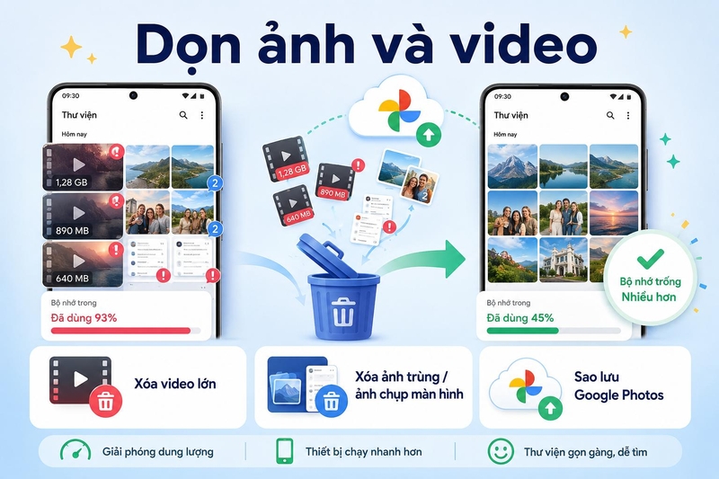 lỗi đầy bộ nhớ điện thoại Android ảnh 11