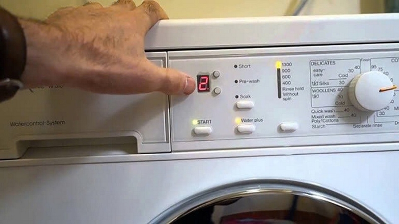 lỗi e2 máy giặt sharp ảnh 1