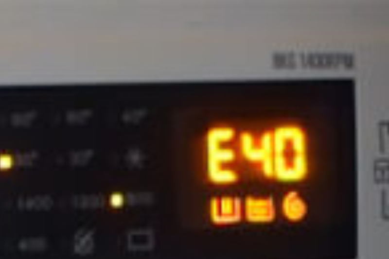 Lỗi E40 máy sấy Electrolux (1)