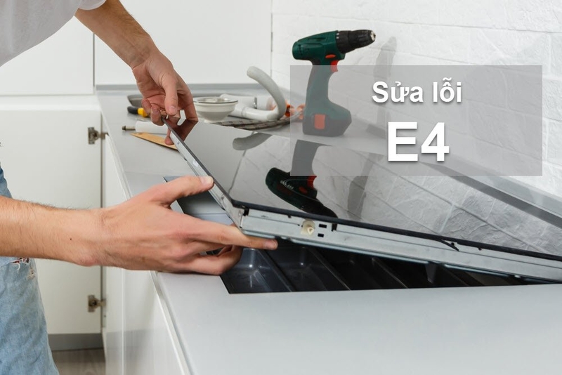 lỗi e4 bếp từ 6