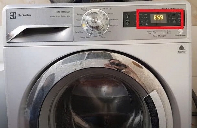 Lỗi E59 máy giặt Electrolux ảnh 1