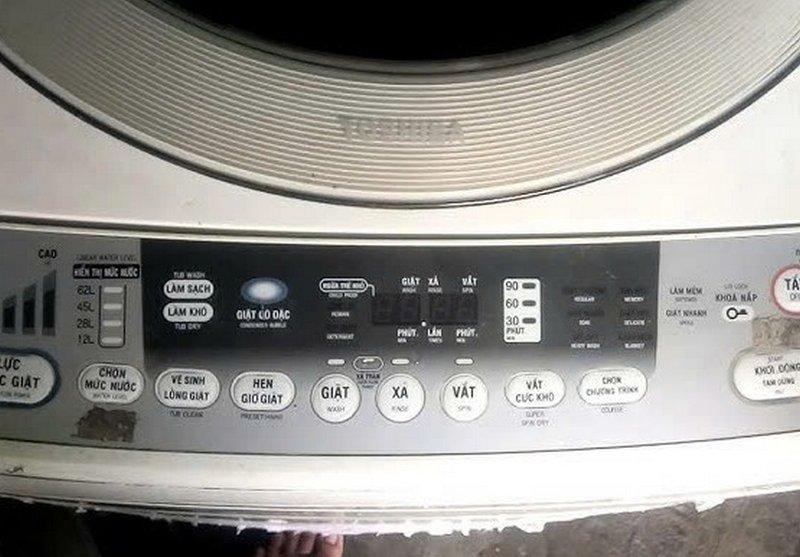 Lỗi EB3 máy giặt Toshiba ảnh 1