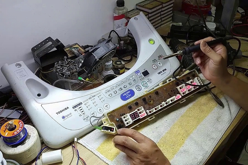 Lỗi EB3 máy giặt Toshiba ảnh 7