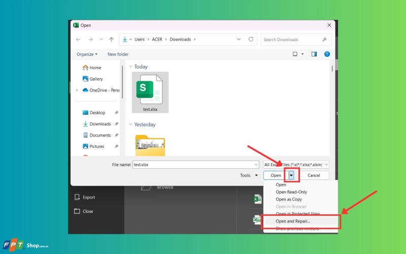 Cách sửa lỗi Errors were detected while saving file trong Excel