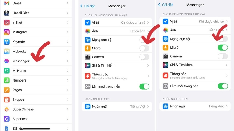 Lỗi gọi Messenger bị vọng tiếng 5