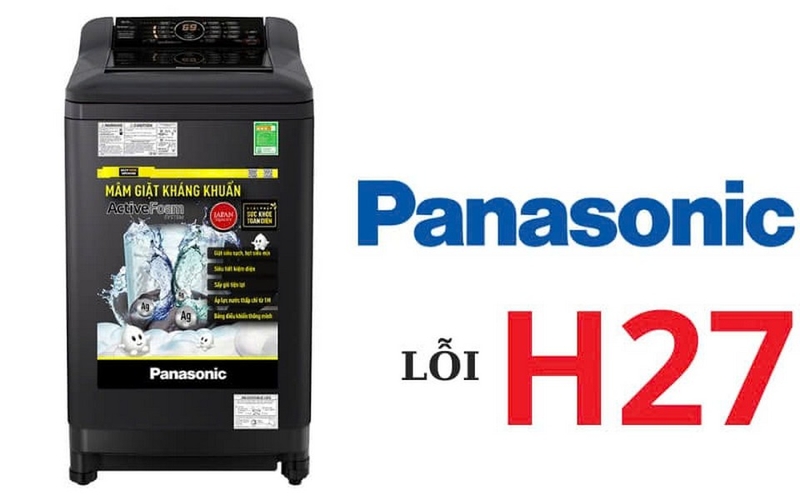 lỗi h27 máy giặt panasonic ảnh 1