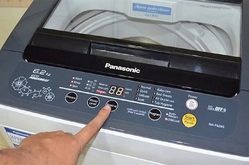 lỗi h52 máy giặt panasonic ảnh 1