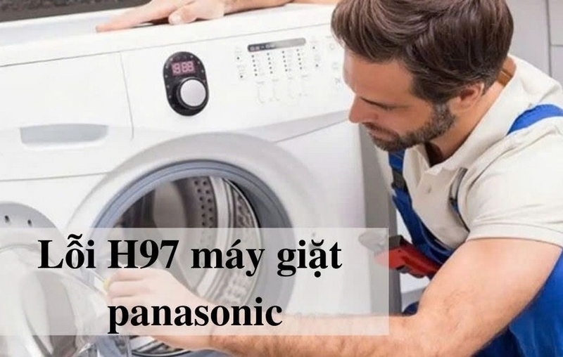 lỗi h97 máy giặt panasonic ảnh 1