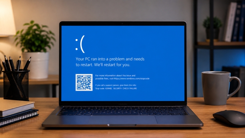 KERNEL SECURITY CHECK FAILURE là gì?