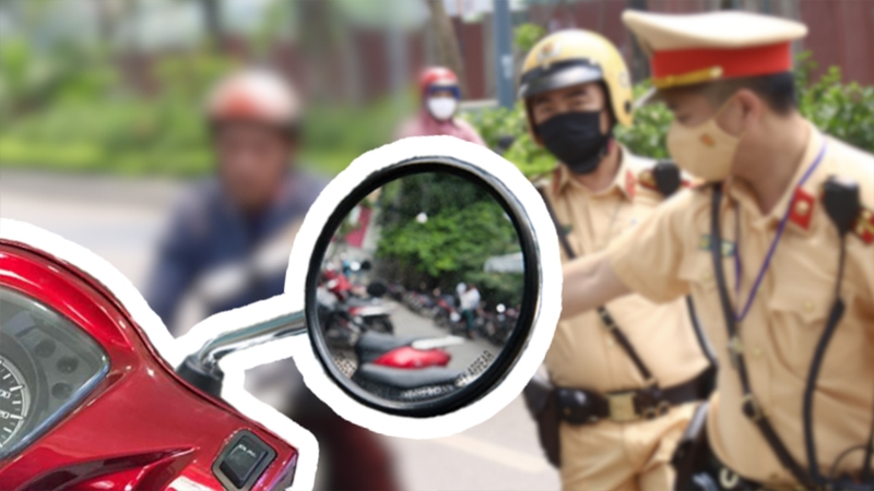 Lỗi không gương sẽ bị xử phạt theo quy định của pháp luật