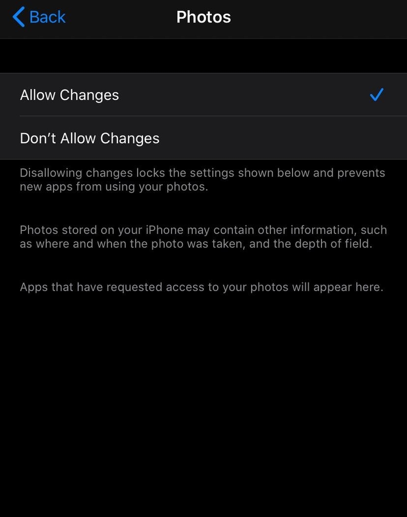 lỗi không thể lưu ảnh vào Cuộn Camera trên iPhone - Hình 4