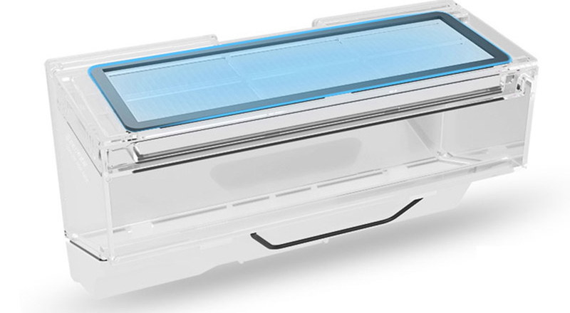 Lắp tấm lọc mới vào hộc chứa bụi