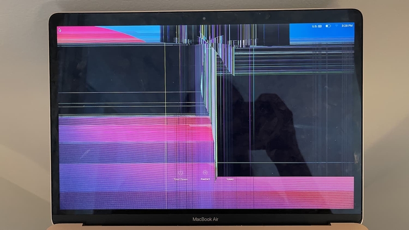 lỗi màn hình MacBook hình 5