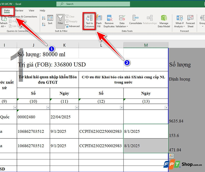 Lỗi ngày tháng đảo ngược trong Excel - 07