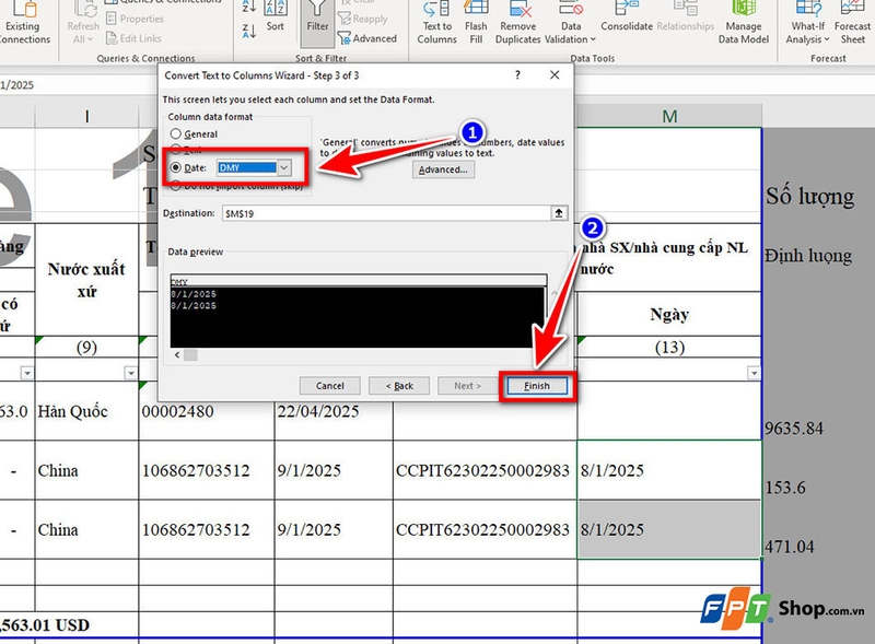 Lỗi ngày tháng đảo ngược trong Excel - 04