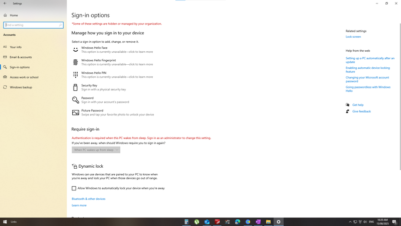 lỗi we’ll Need Your current windows Password 5